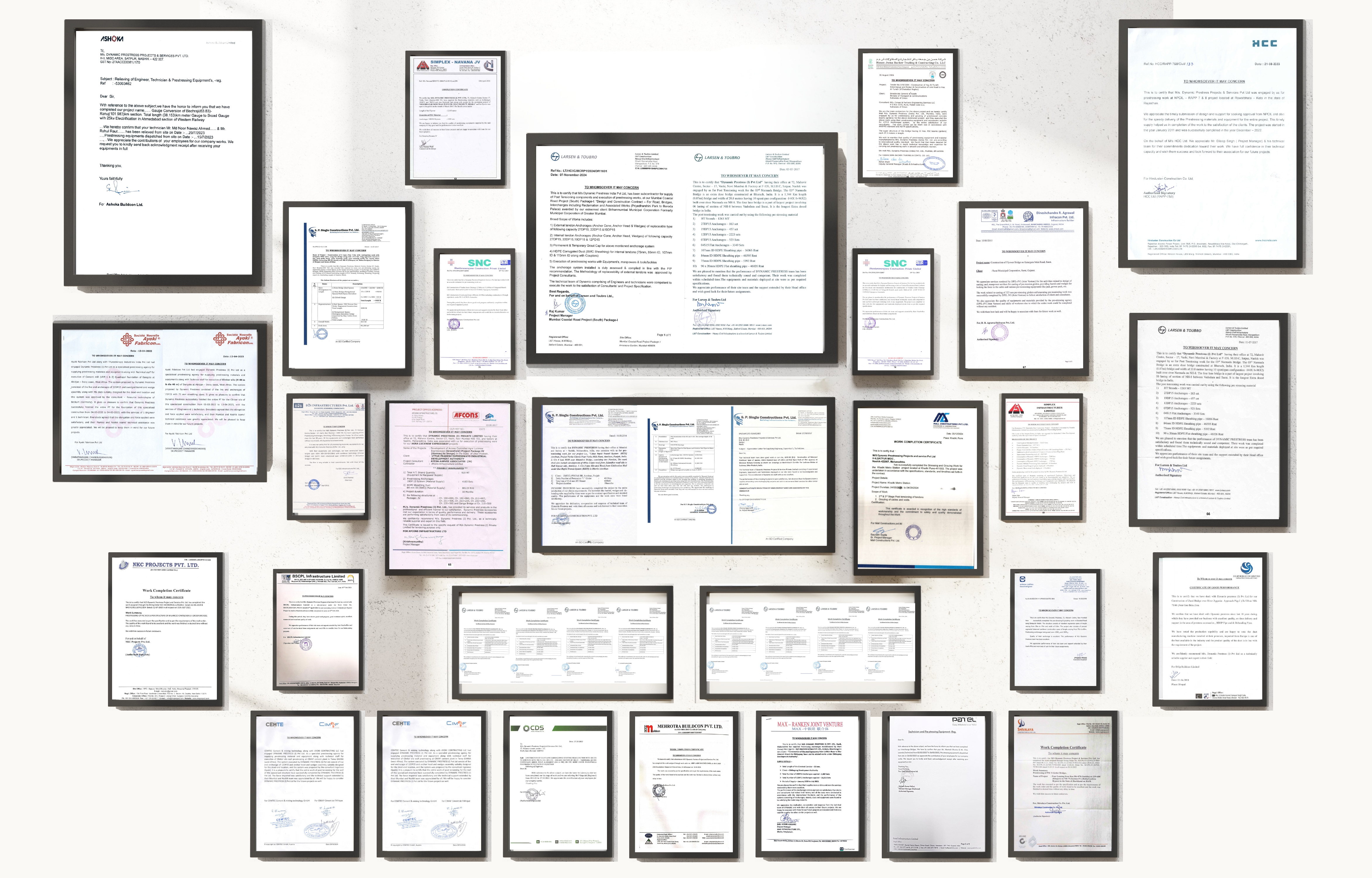 Completion Certificate